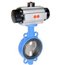 Pneumatic butterfly valves